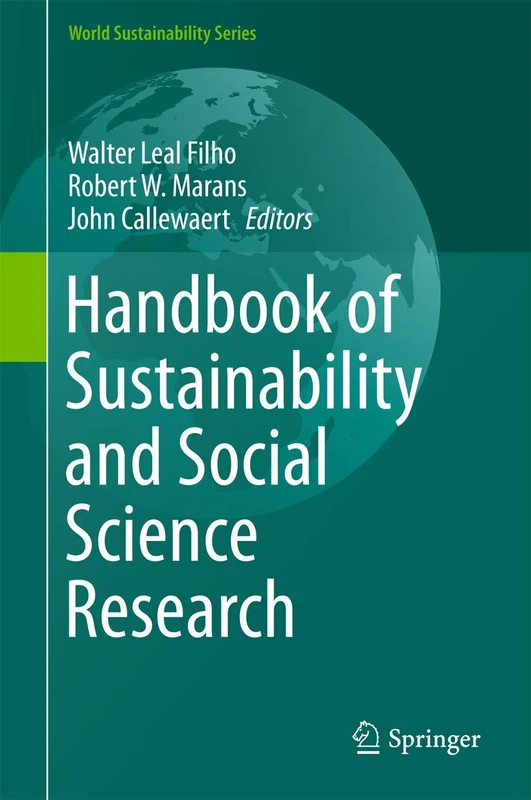 Handbook of Sustainability and Social Science Research (World Sustainability Series)