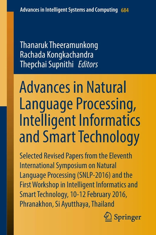 Springer - NLP and Intelligent Informatics Proceedings Book