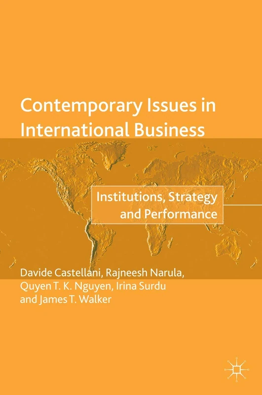 Springer Contemporary Issues in International Business Book