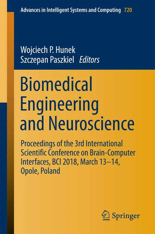 Springer Biomedical Engineering and Neuroscience BCI 2018
