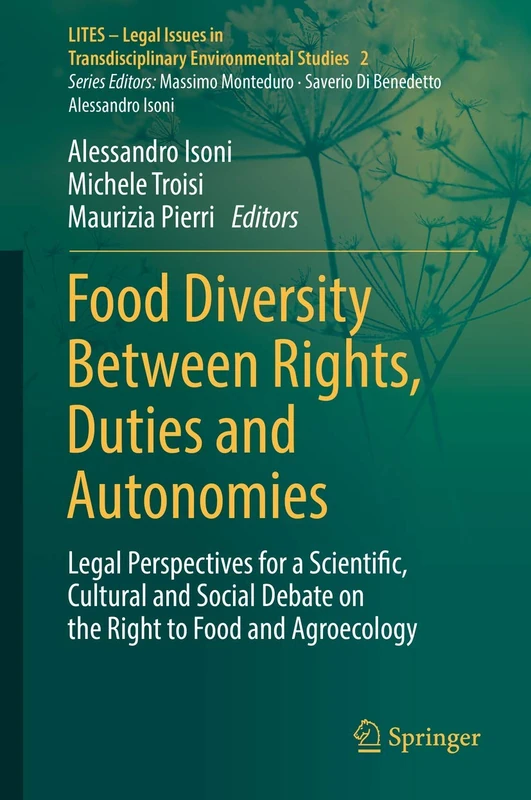 Springer Food Diversity: Rights, Duties and Autonomies Book
