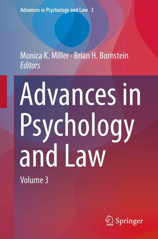 Advances in Psychology and Law: Volume 3