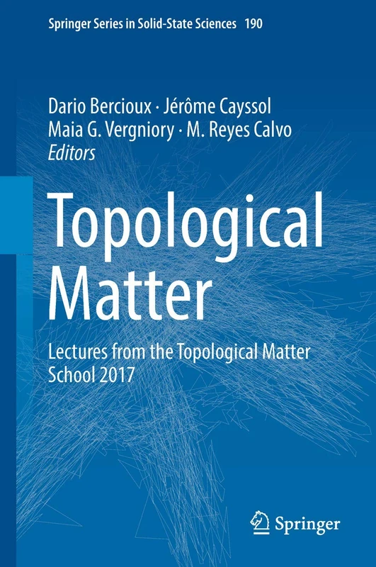 Topological Matter: Lectures from the Topological Matter School 2017: 190 (Springer Series in Solid-State Sciences, 190)