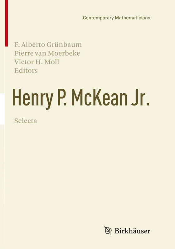 Henry P. McKean Jr. Selecta (Contemporary Mathematicians)