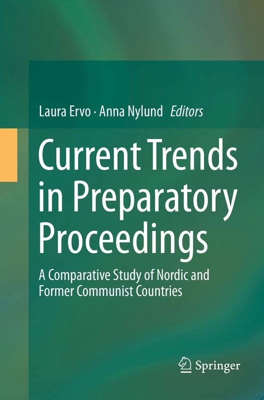 Springer - Current Trends in Preparatory Proceedings Study - Image 1