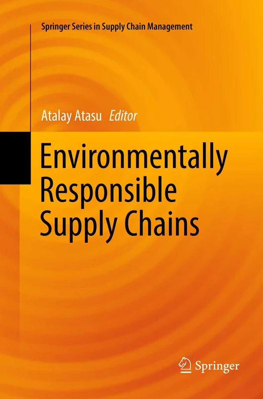 Springer Environmentally Responsible Supply Chains Book