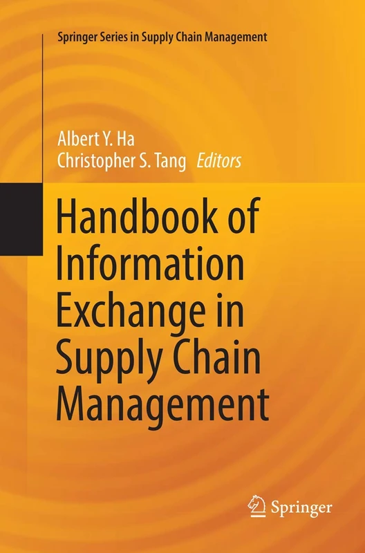 Handbook of Information Exchange in Supply Chain Management: 5 (Springer Series in Supply Chain Management, 5) - Image 1