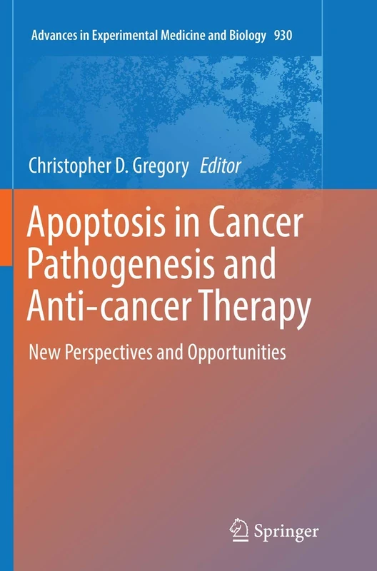 Springer Apoptosis in Cancer Pathogenesis and Therapy Book