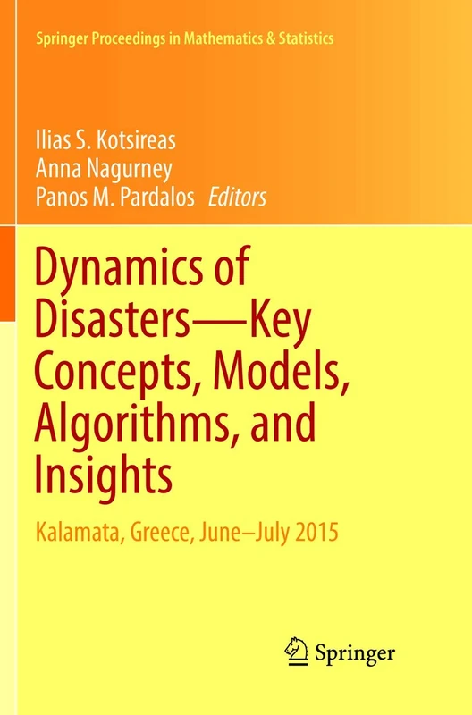 Springer Dynamics of Disasters - Mathematics & Statistics 185