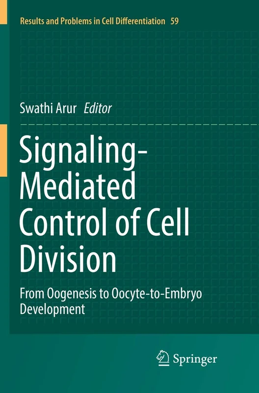 Springer Signaling-Mediated Control of Cell Division Book