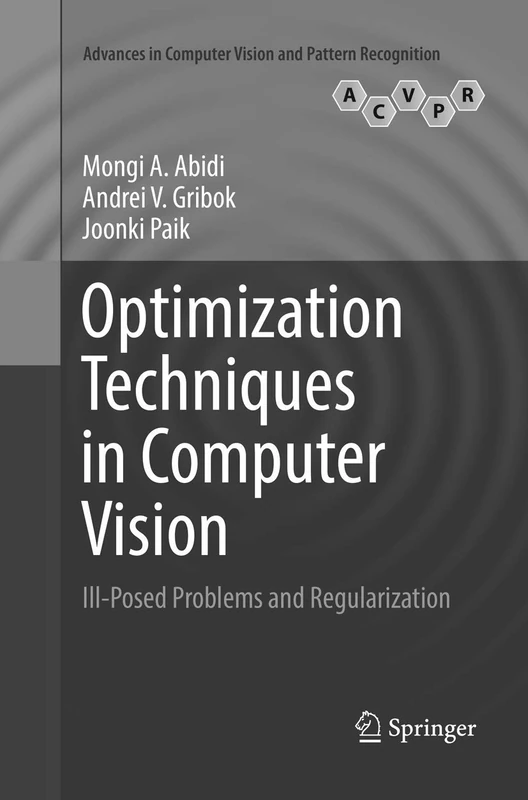Optimization Techniques in Computer Vision: Ill-Posed Problems and Regularization (Advances in Computer Vision and Pattern Recognition)