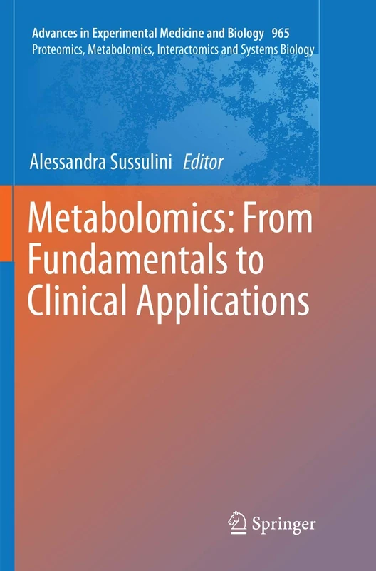 Springer Metabolomics: From Fundamentals to Clinical Applications