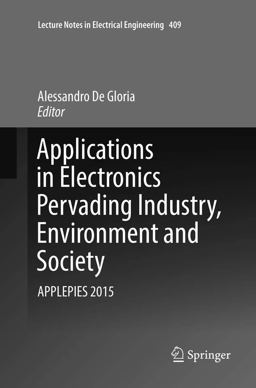 Springer APPLEPIES 2015: Applications in Electronics Book