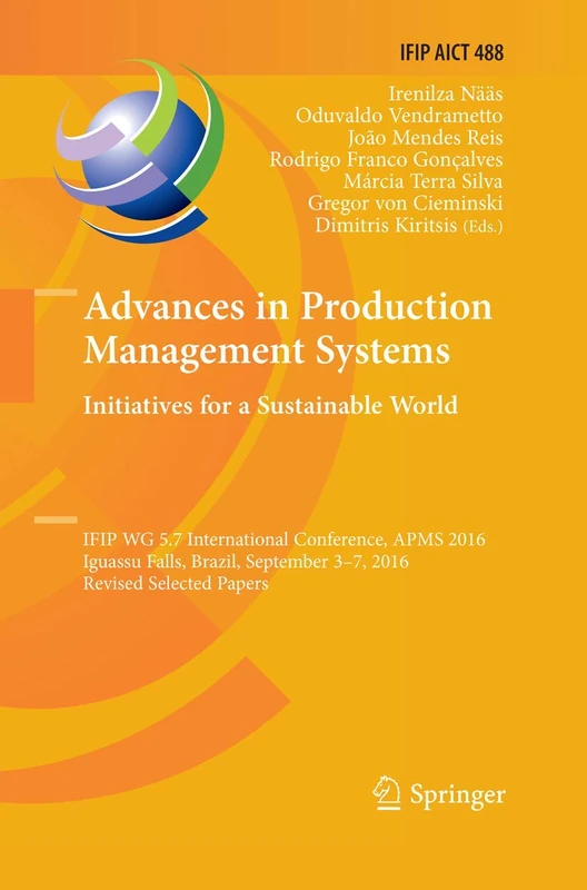 Springer Advances in Production Management Systems APMS 2016