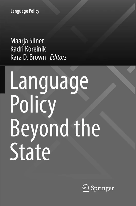 Language Policy Beyond the State: 14
