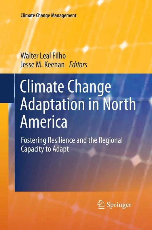 Springer Climate Change Adaptation in North America Book