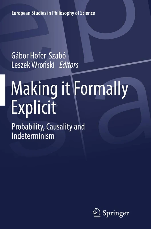 Springer - Making it Formally Explicit: Probability & Causality