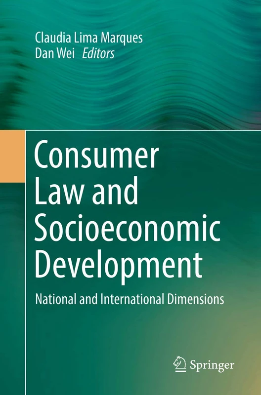 Springer - Consumer Law and Socioeconomic Development Book