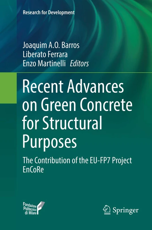 Springer - Green Concrete for Structural Purposes Book