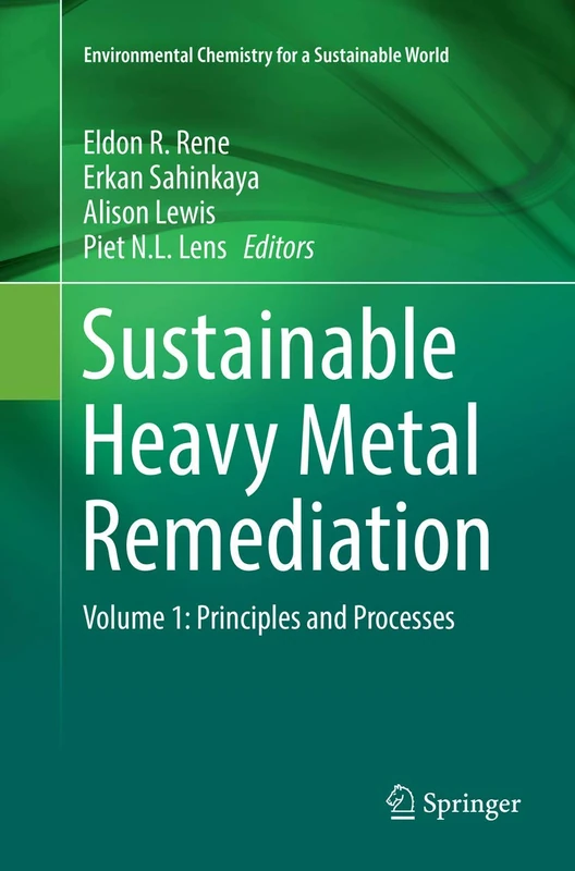 Sustainable Heavy Metal Remediation: Volume 1: Principles and Processes: 8 (Environmental Chemistry for a Sustainable World, 8)