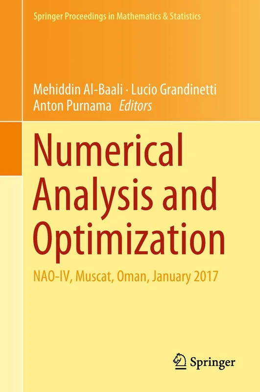 Numerical Analysis and Optimization: NAO-IV, Muscat, Oman, January 2017: 235 (Springer Proceedings in Mathematics & Statistics, 235)