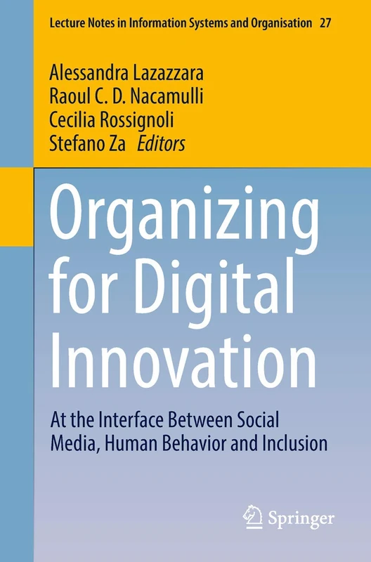 Springer Organizing for Digital Innovation - Research Book