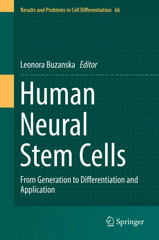 Springer Human Neural Stem Cells - Stem Cell Research Book