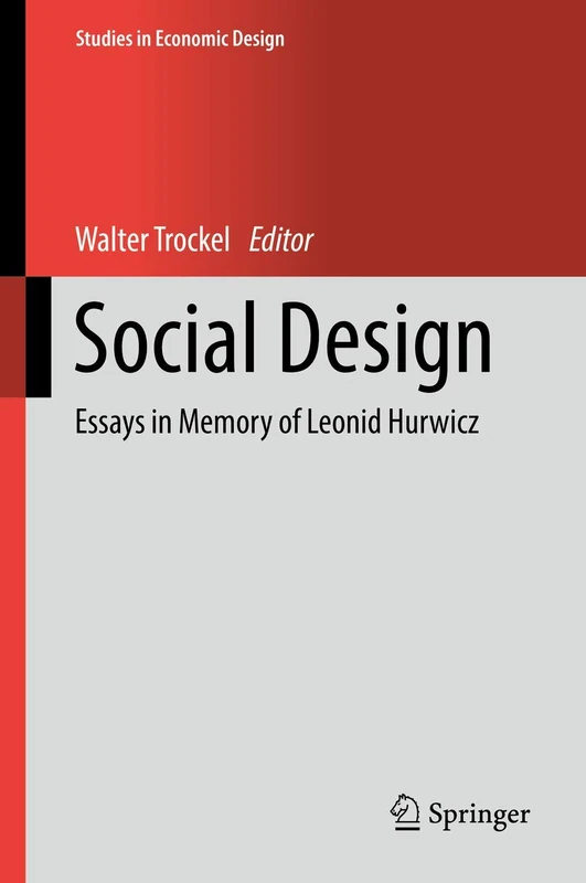 Social Design: Essays in Memory of Leonid Hurwicz (Studies in Economic Design) - Image 1