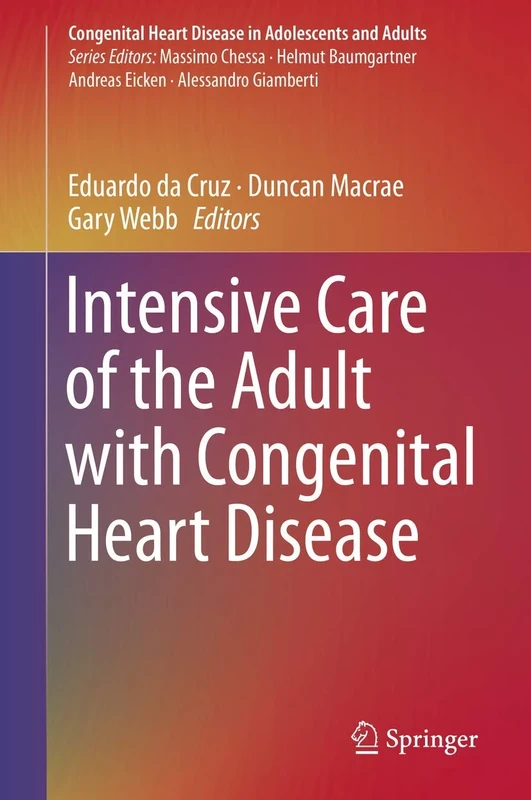 Intensive Care of the Adult with Congenital Heart Disease (Congenital Heart Disease in Adolescents and Adults)