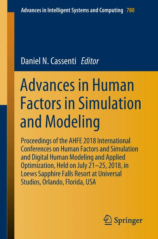 Springer Advances in Human Factors in Simulation and Modeling