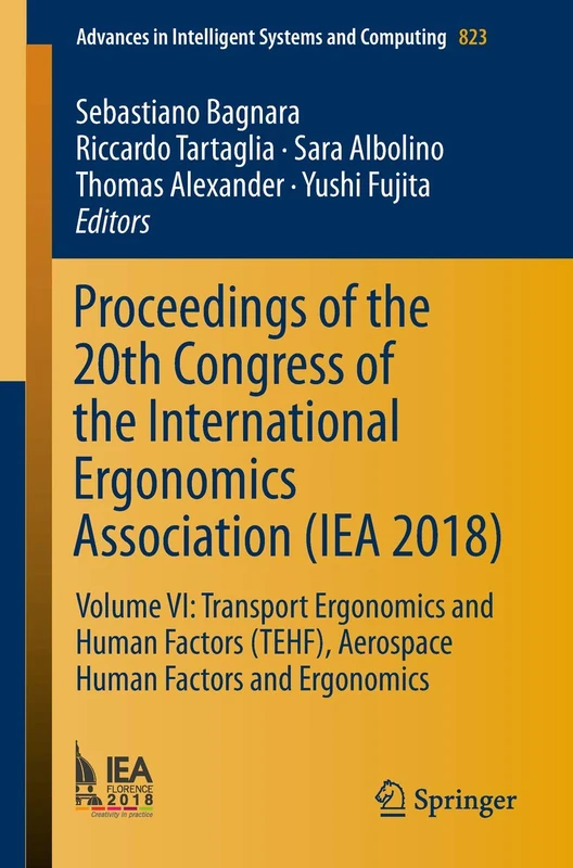 Springer IEA 2018 Proceedings - Transport Ergonomics Vol VI