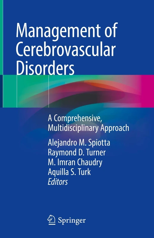 Springer - Management of Cerebrovascular Disorders Book