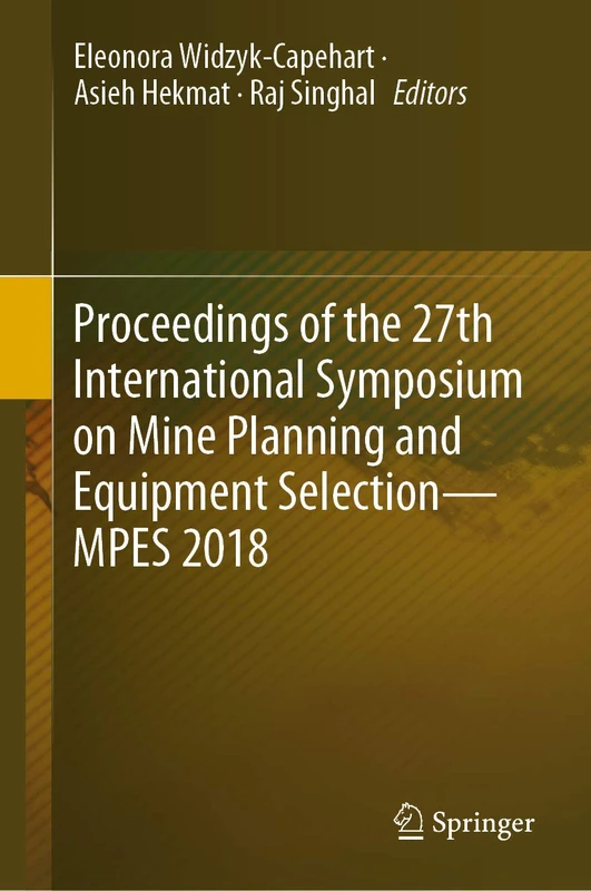 Springer MPES 2018 - Mine Planning and Equipment Selection