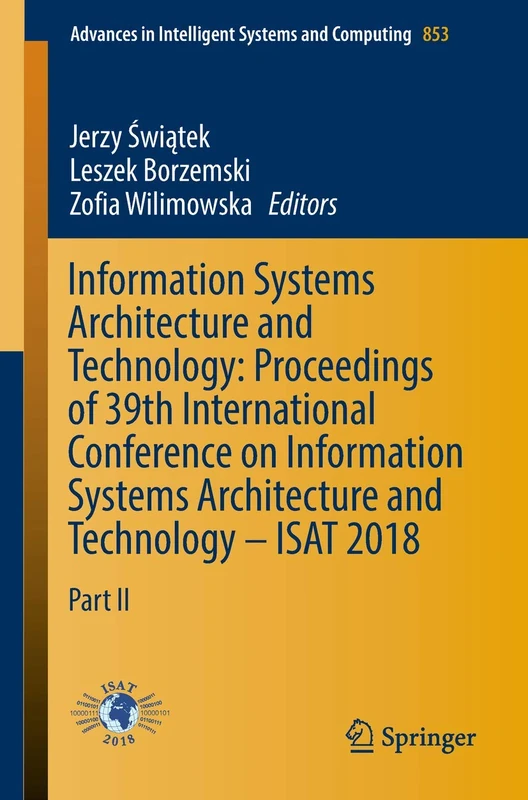 Springer Information Systems Architecture and Technology Books