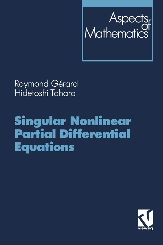 Singular Nonlinear Partial Differential Equations: 28 (Aspects of Mathematics, 28)
