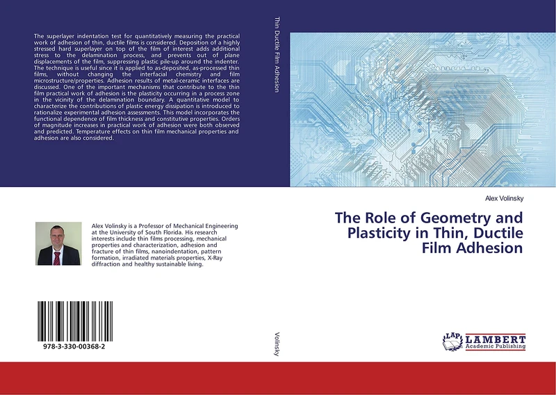 The Role of Geometry and Plasticity in Thin, Ductile Film Adhesion