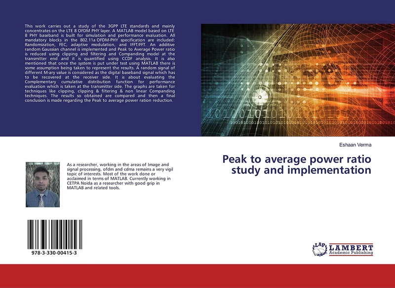 Peak to average power ratio study and implementation