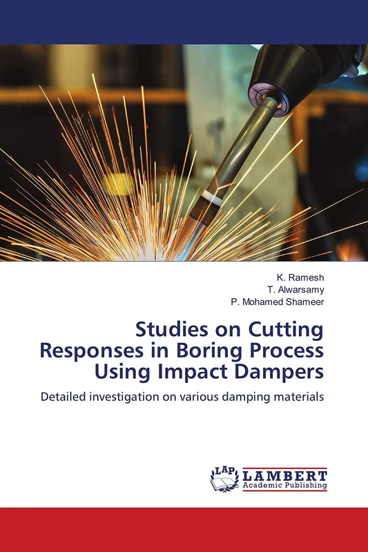 Studies on Cutting Responses in Boring Process Using Impact Dampers: Detailed investigation on various damping materials