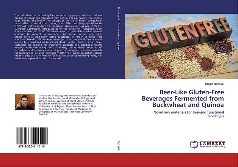 Beer-Like Gluten-Free Beverages Fermented from Buckwheat and Quinoa: Novel raw materials for brewing functional beverages