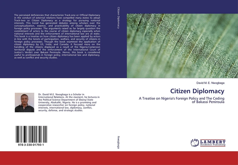 Citizen Diplomacy: A Treatise on Nigeria's Foreign Policy and The Ceding of Bakassi Peninsula