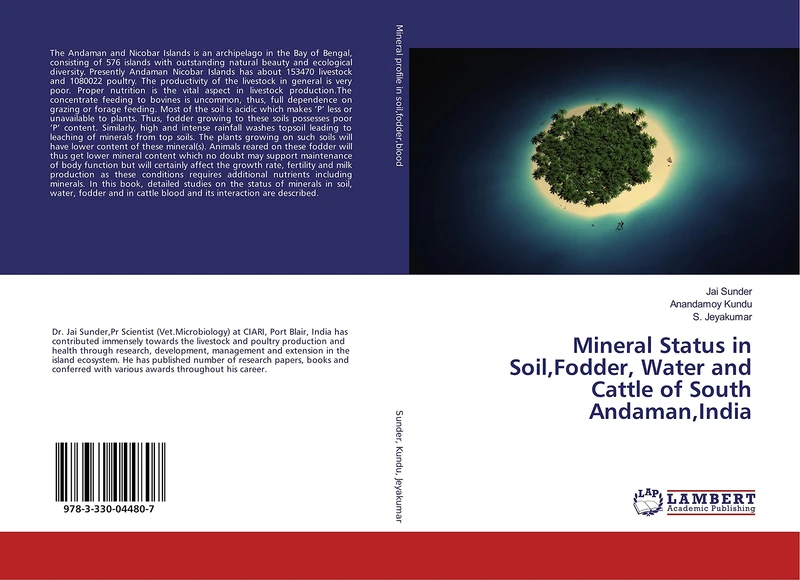 Mineral Status in Soil,Fodder, Water and Cattle of South Andaman,India