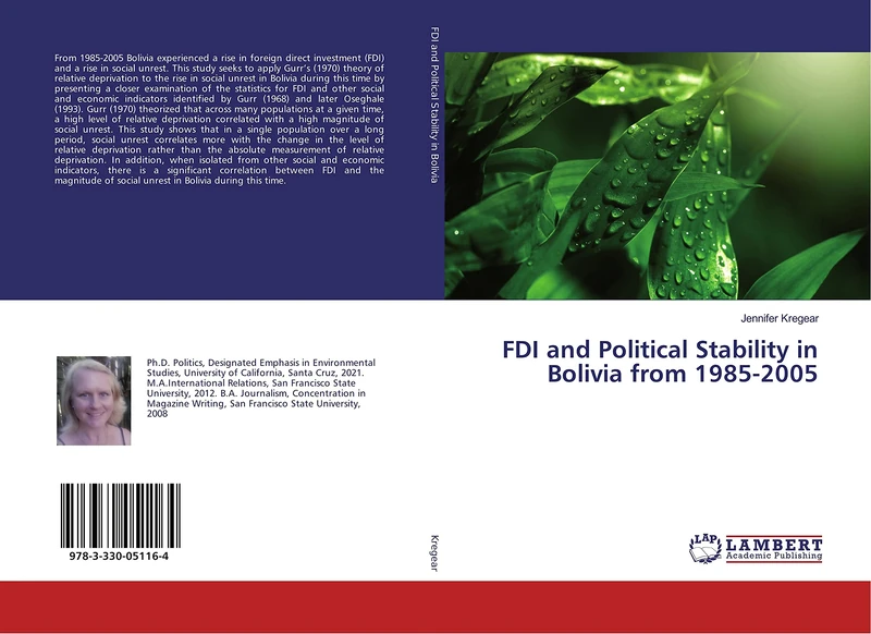 FDI and Political Stability in Bolivia from 1985-2005