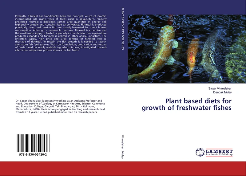 Plant based diets for growth of freshwater fishes