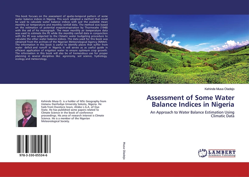 Assessment of Some Water Balance Indices in Nigeria: An Approach to Water Balance Estimation Using Climatic Data