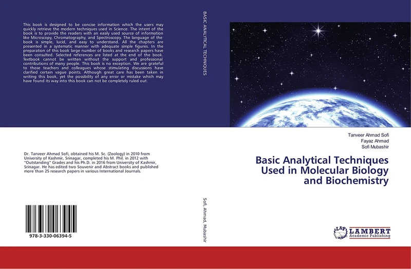 Basic Analytical Techniques Used in Molecular Biology and Biochemistry