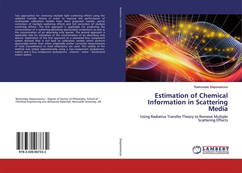 Estimation of Chemical Information in Scattering Media: Using Radiative Transfer Theory to Remove Multiple Scattering Effects