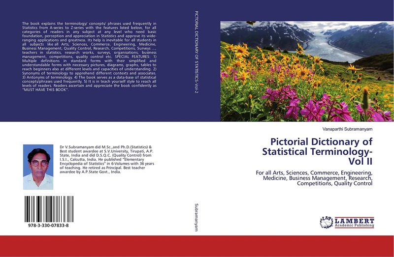 Pictorial Dictionary of Statistical Terminology- Vol II: For all Arts, Sciences, Commerce, Engineering, Medicine, Business Management, Research, Competitions, Quality Control - Image 1