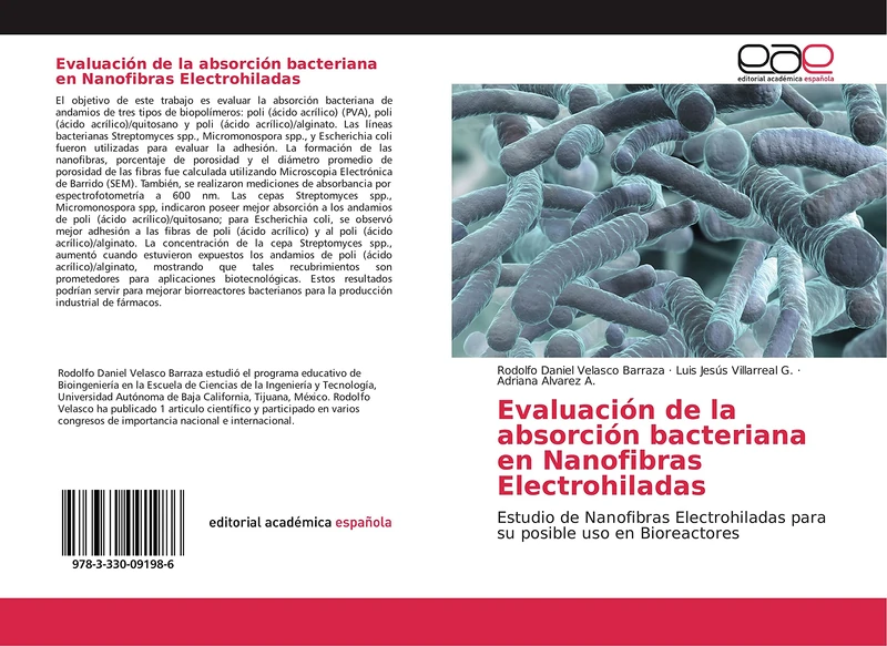 Evaluación de la absorción bacteriana en Nanofibras Electrohiladas: Estudio de Nanofibras Electrohiladas para su posible uso en Bioreactores - Image 1