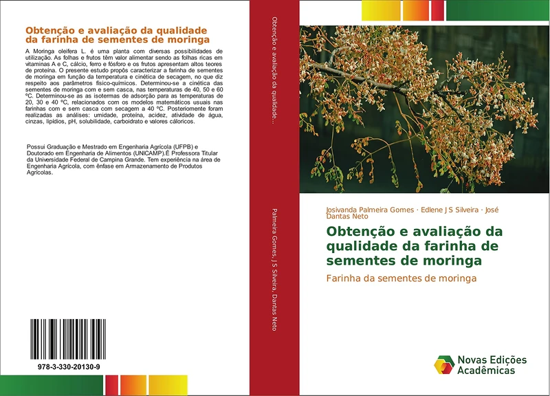 Obtenção e avaliação da qualidade da farinha de sementes de moringa: Farinha da sementes de moringa