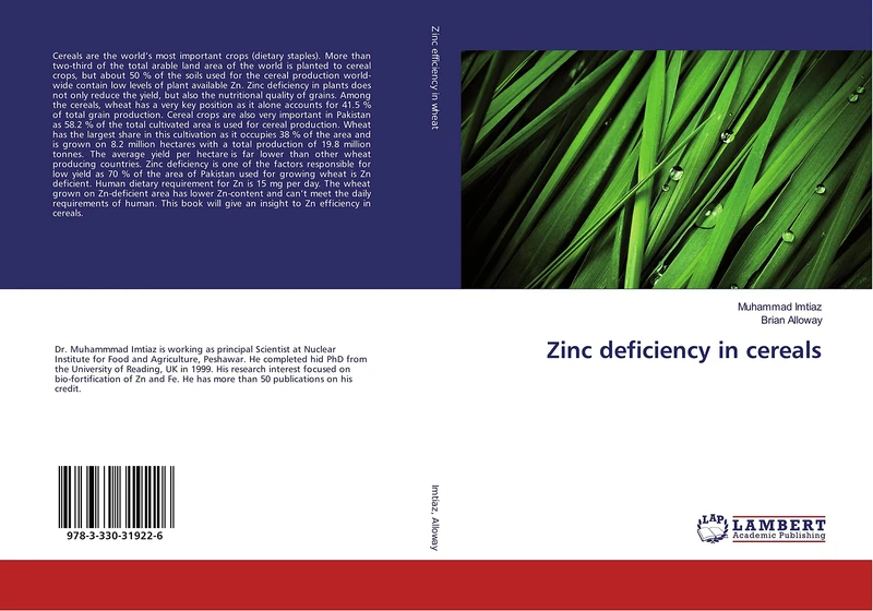 Zinc deficiency in cereals